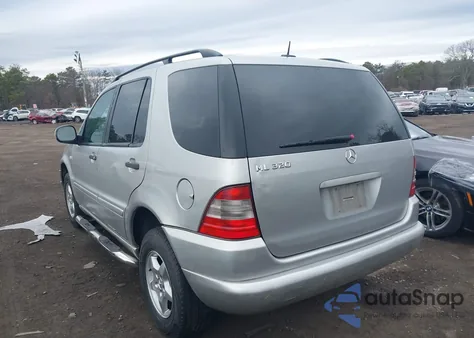 2000 Mercedes-Benz Ml 320 из США, поврежденный, VIN 4JGAB54E1YA216524